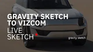 Gravity Sketch to Vizcom with Žofia Babčanová - Live Sketch