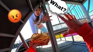 ESCAPING ANGRY TRAINER ( Parkour POV  Chase ) 
