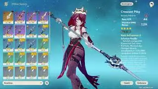 Saran BUILD ROSARIA SUB DPS untuk Pemula - Genshin Build Guide