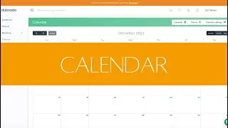 Dubsado Calendar