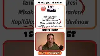 LGS'de Çıkar - MEB Böyle Sorar #29 (Milliyetçilik)