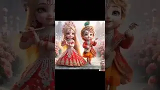 Radhe jab tu 16 singar kare #cute #happy #funny #song #shortvideo