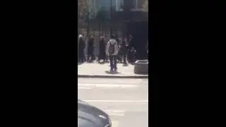 PIERWSZA RUNDA WYBORÓW MARINE LE PEN W WARSZAWIE W SAMO POŁUDNIE