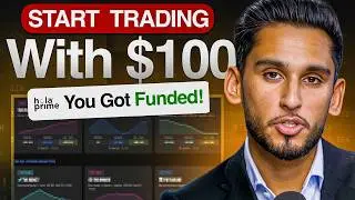 I built a strategy to start trading with only $100 (full course)