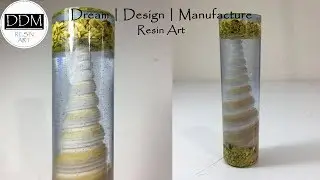 Turritella Communis in Epoxy Resin | Resin Art #9