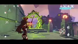 Genshin impact on Moto Edge 40