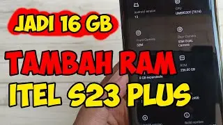 cara menambah ram di hp itel s23 plus