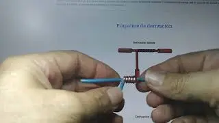 derivacion simple para alambres eléctricos