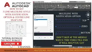 Multiline with centreline Snap 