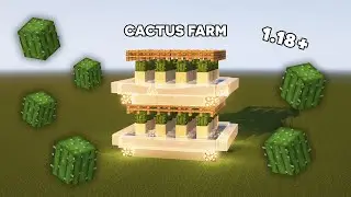 Most Efficient Cactus Farm 1.19+