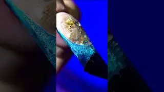 Арт 3D френч.Океанический маникюр #tutorial #nails #ногти #nailart #дизайнногтей #маникюр #manicure