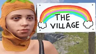 i built a village in rust
