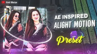 Hania One love edit | Ae inspired - Alight Motion preset | Free Preset