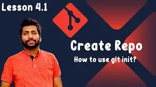 4.1 Starting Fresh: Creating a New Repository with git init, git commit | how to use git