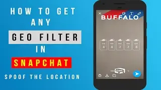 How To Get Any GeoFilter in Snapchat | Spoof/Fake the Location | Snapchat Tricks/Tips | Fake GPS