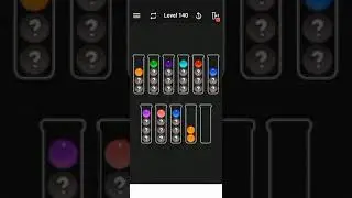ball sort color puzzle level 140