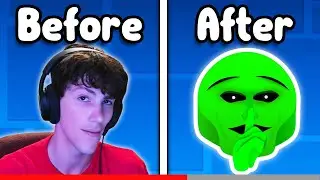 I made MORE GEOMETRY DASH YouTubers AS DIFFICULTY ICONS