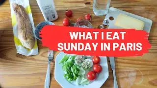 What I Eat in a Day FRENCH WOMAN | French Diet on a hot Sunday 2024