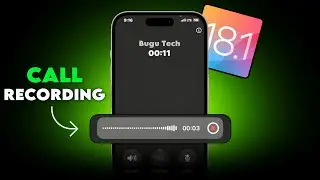 How To Use Call Recording in iOS 18.1 | How To Record Calls in iPhone | iPhone Call Recording