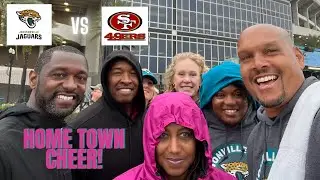 Home Town Cheer KickOff / Jaguars vs 49ers ShowDown!  #vlog #football #footballnews