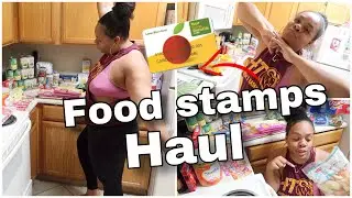 Food stamps On Deck.| Food Stamp Haul | WE Back And We Betta