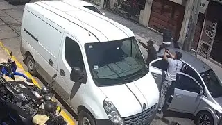 Tentativa de assalto carro blindado - Corolla