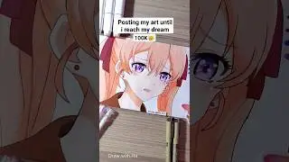 Posting my art until i reach my dream😿 #100k #foryou #fypシ #anime #sad #drawing #subscribe #shorts