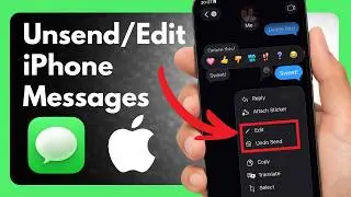 How to Unsend or Edit a Message on iPhone