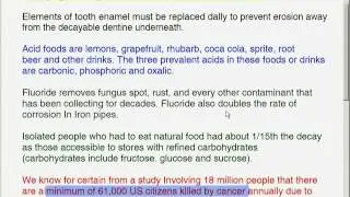 Fluoride,  poison for teeth !