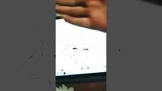 Drawing an anime girl!! Part-1  #shorts #youtubeshorts #anime #drawing #colour #girl #happy