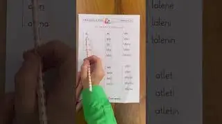 Doğru okuma tekniği ile okuma hızlandırma çalışması yapıyoruz.