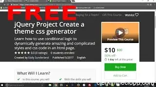 JQuery Project Generate CSS
