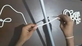 How to make clove hitch by using rope