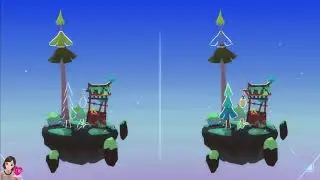 【Dumi嘟咪】HIDDEN LANDS - Visual Puzzles  （Kitsune Shrine北国神社) #漂浮3D找碴游戏