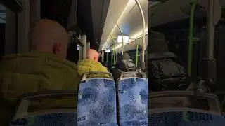 Travelling on bus towards Friedrich Alexander Universität Erlangen Nürnberg Main Library #shorts