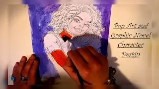 Pop Art and Graphic Novel Character Design