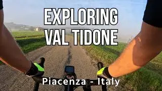 Cycling in Val Tidone - Piacenza - Italy