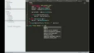 PHP PDO CRUD 0304 Counting Number of Rows in PDO