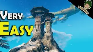 Valheim | Building a EPIC Medieval Wizard Tower