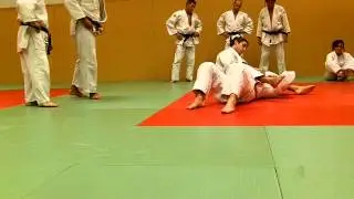 judo - travail au sol - Paul - mars 2012