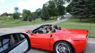 Grand Sport Corvette kicking it down!