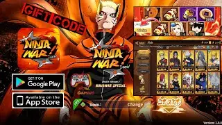 Gift Code, Free VIP 10 & 2500 Gacha! Ninja War Special Gameplay (Android/IOS)