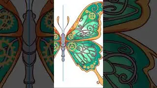 How to make a Steampunk Butterfly #art #steampunk