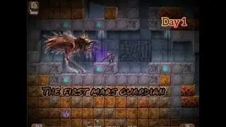 mines of mars ALMOST DIED WITH BIG MONSTER! ( DAY 1 PART 2!! )
