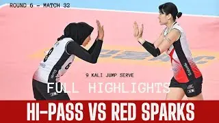 KEREEN Jump Serve Mega Mampu Membuat Red Sparks Mendapatkan 9 Point Secara Berturut-turut ! !