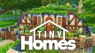 The Sims 4 Building: Tiny Homes // Underground Hobbit House