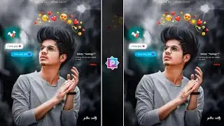 Broken Heart Photo Editing | Fake Love Photo Editing | PicsArt Broken Heart Photo Editing | 