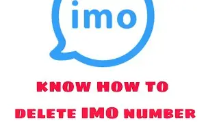 # how to delete IMO number permanently#