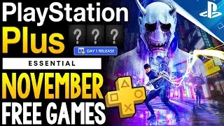 PS Plus NOVEMBER 2024 Free Games Revealed - SURPRISE NEW DAY 1 RELEASE (PlayStation Plus Games 2024)