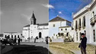 Fotos Antiguas en Blanco y Negro Recreadas a Color - Las Navas de la Concepción